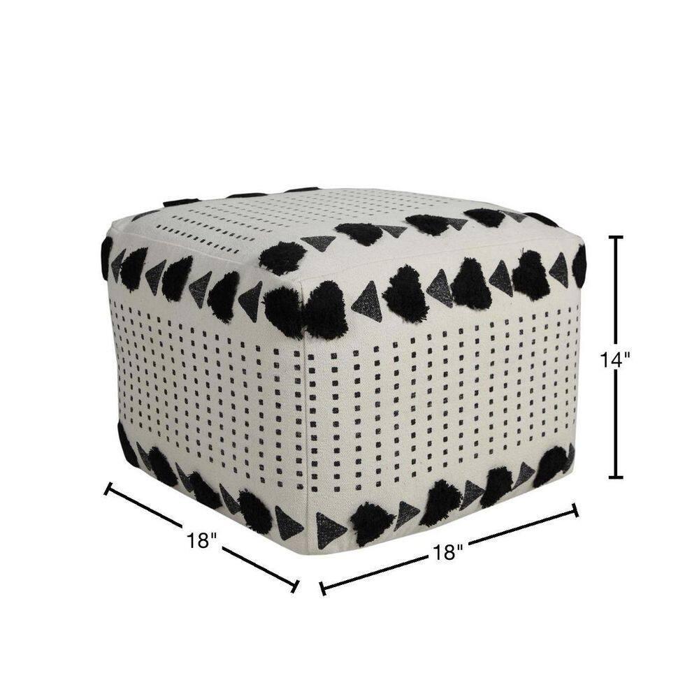 Upholstered Pouf