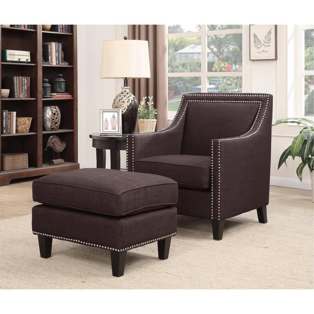 Picket House Furnishings Emery Upholstered Ottoman