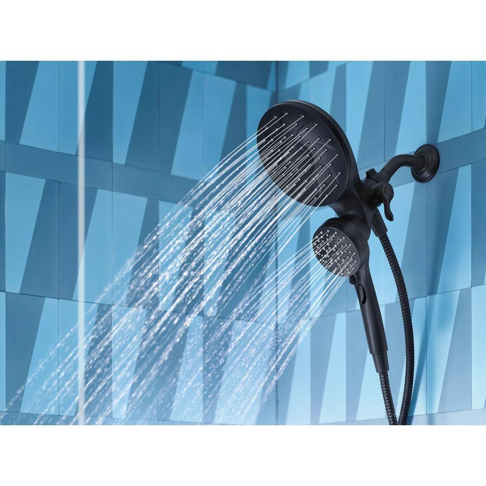 Moen Engage Tub and Shower Faucet with Magnetix Dual Shower Heads, Valve Included