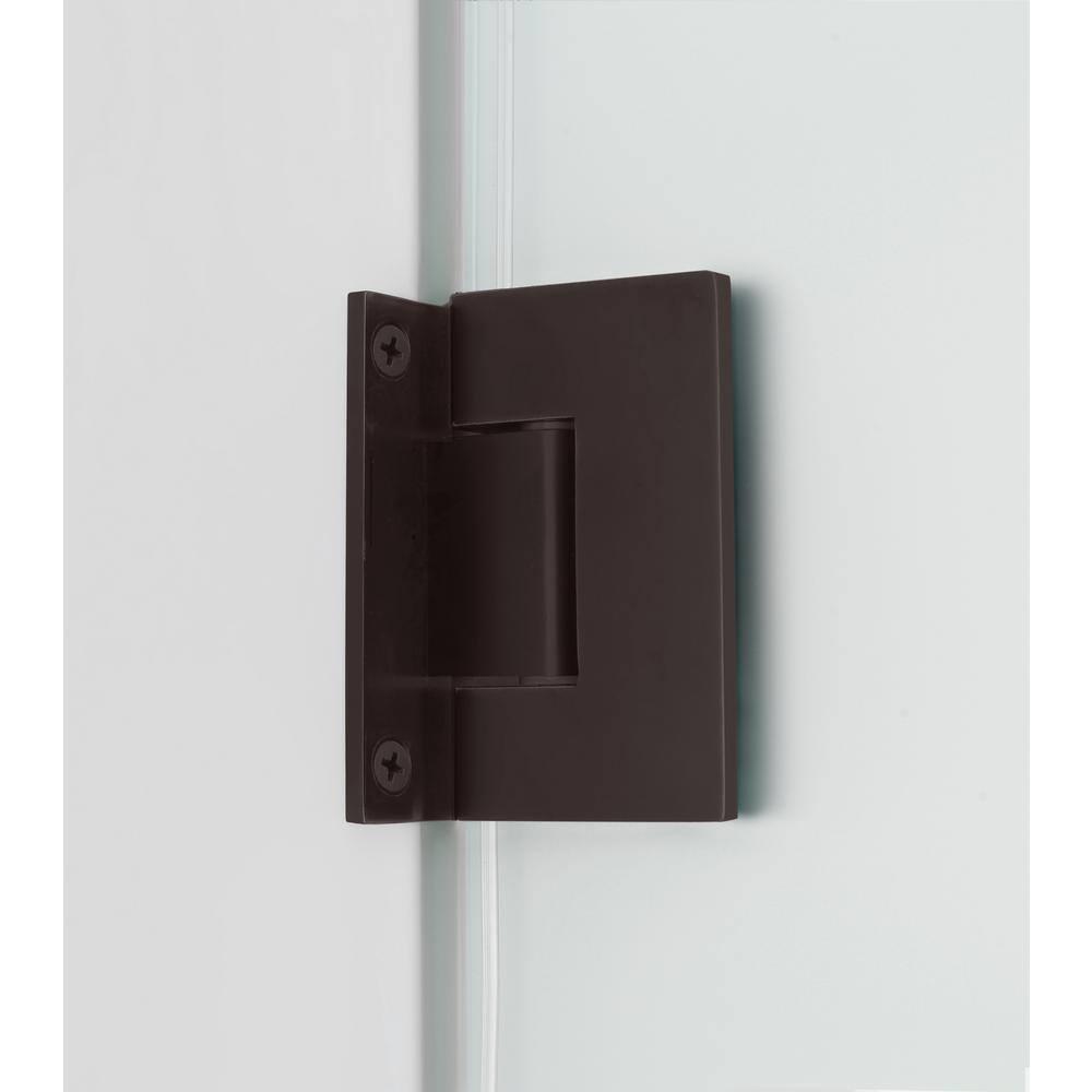 Nautis GS 36 x 72 Hinged Completely Frameless Shower Door