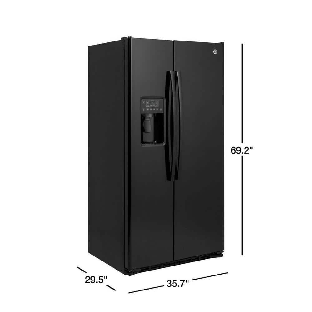 36" Counter Depth Side-by-Side 21.9 cu. ft. Refrigerator
