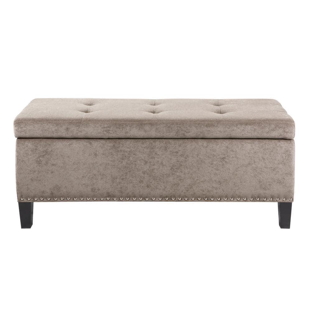 Madison Park FPF18-0197 Shandra II Tufted Top Storage Bench