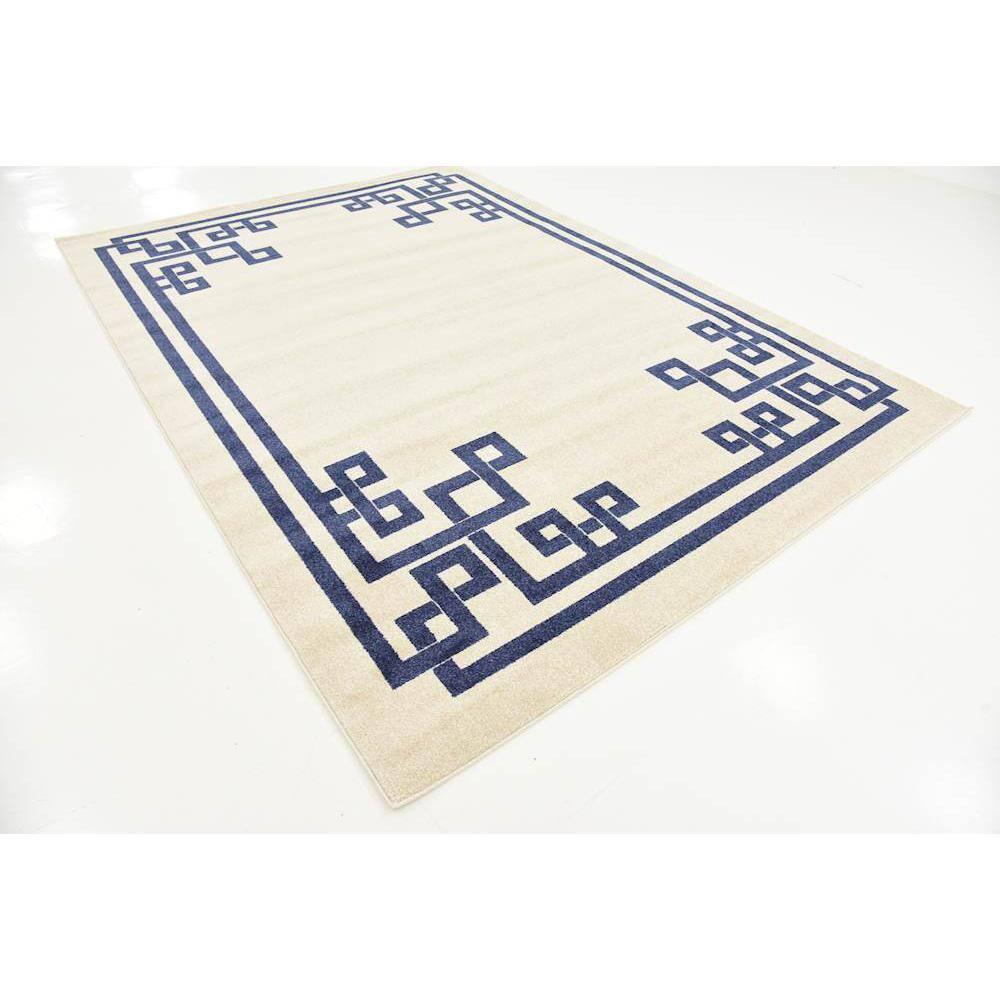 Athens Geometric Beige 7' 0 x 10' 0 Area Rug