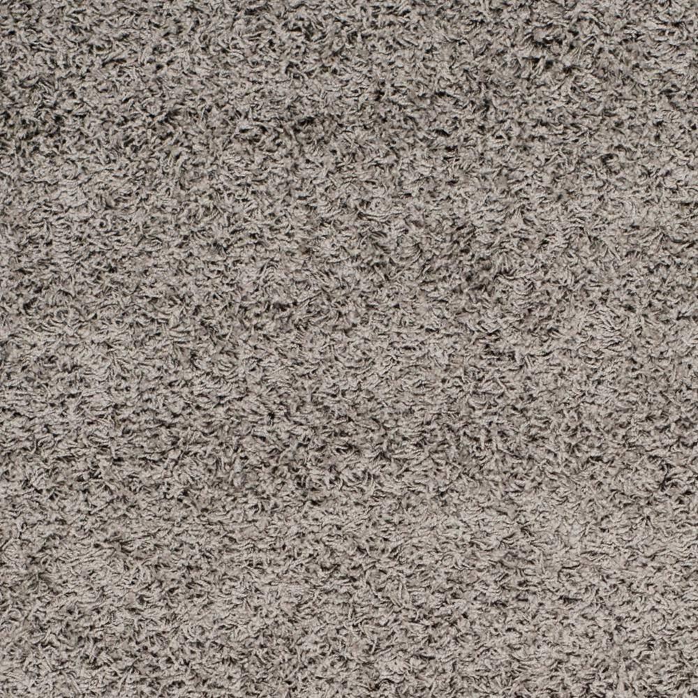 Athens Shag SGA119 Power Loomed Indoor Area Rug - Light Grey - 6'x9' - Safavieh.