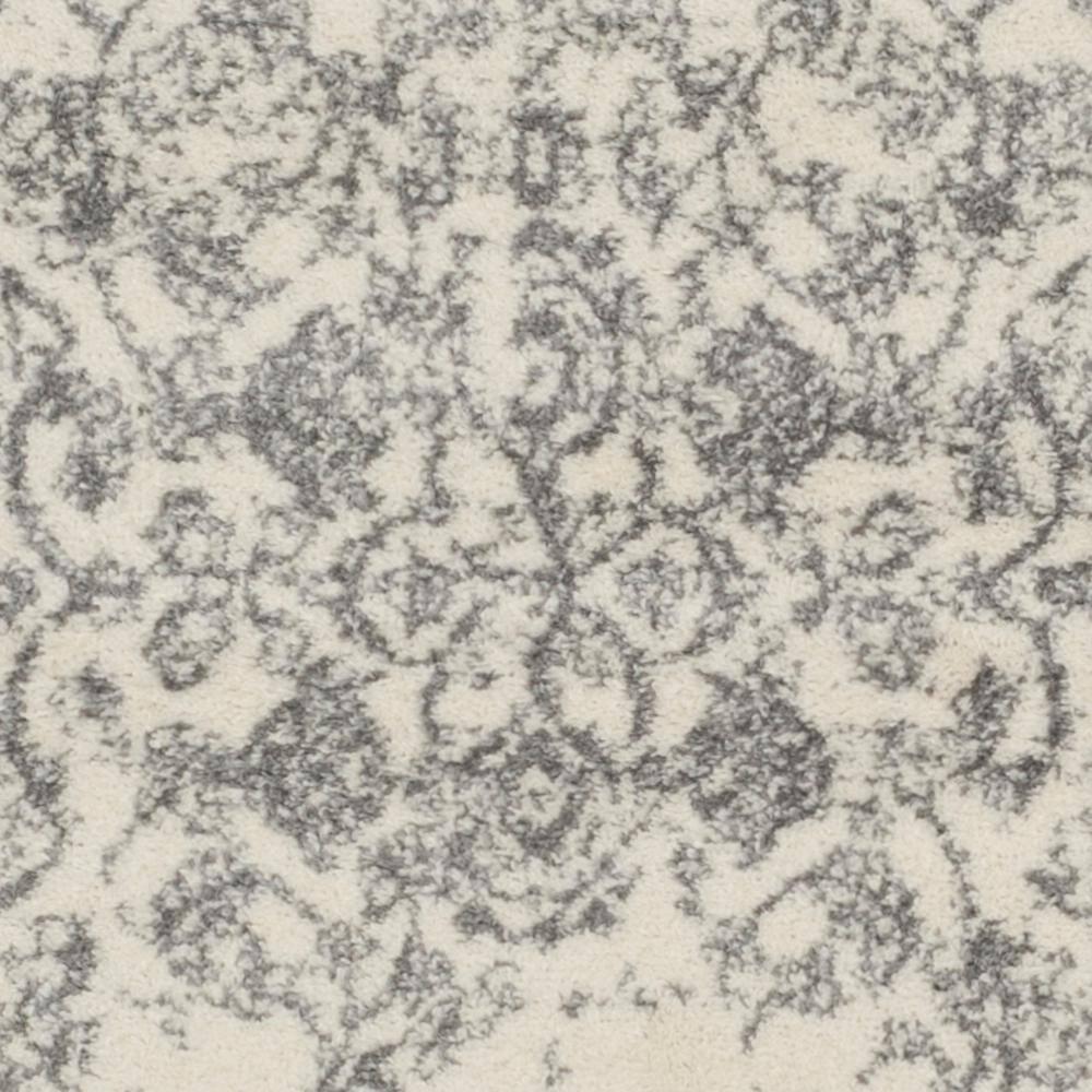 Adirondack ADR101 Power Loomed Runner Rug - Ivory/Silver - 2'6"x10' - Safavieh.