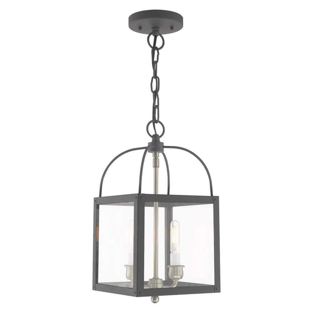 Livex Lighting Milford 2 - Light Pendant in  Scandinavian Gray