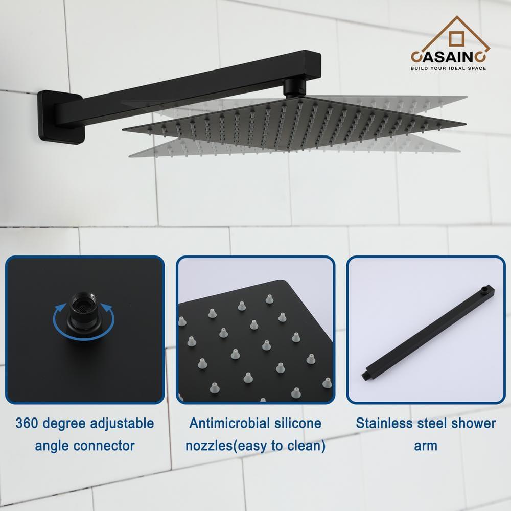 Pressure-Balanced (Temperature And Volume) All-In-One Kit with Rough in-Valve