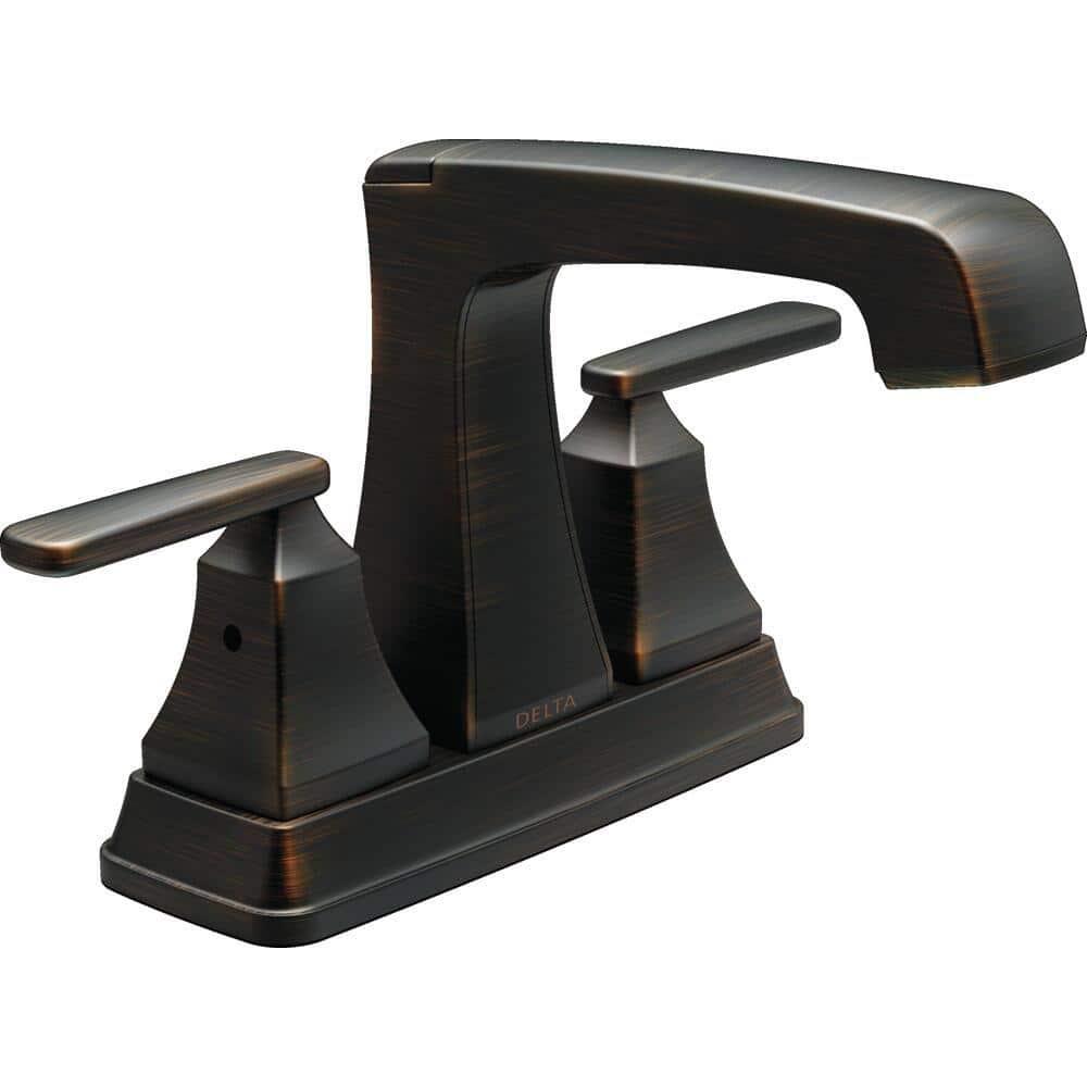Ashlyn Centerset Bathroom Faucet with Drain Assembly, 2-handle Bathroom Sink Faucet