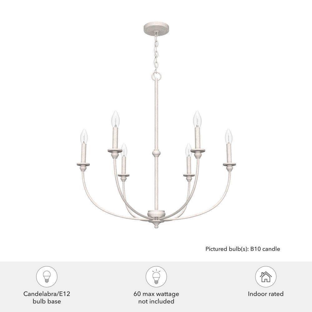 Hunter Southcrest 6 Light Chandelier Ceiling Light Fixture
