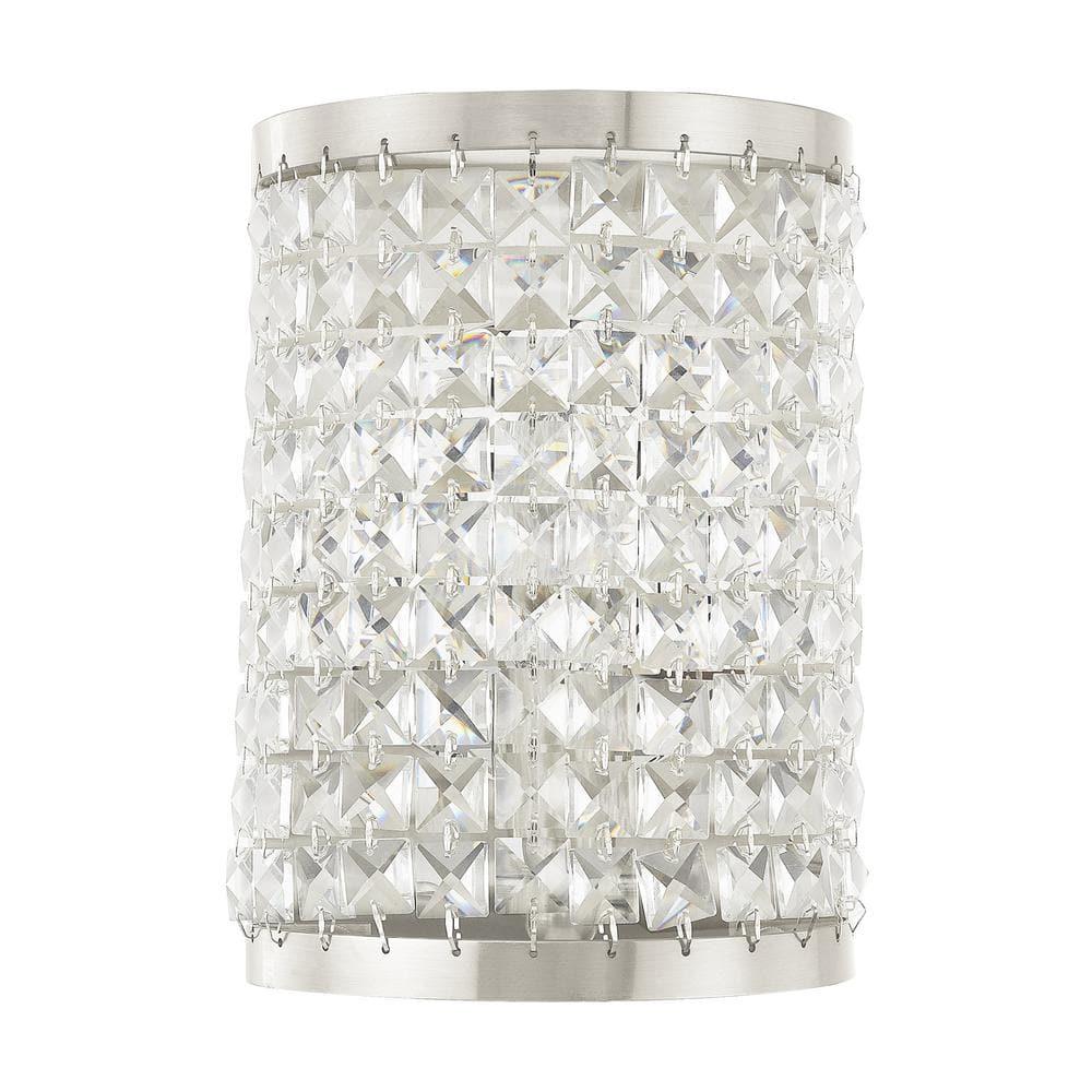 Livex Lighting Grammercy 1 - Light Wall Light in  Brushed Nickel