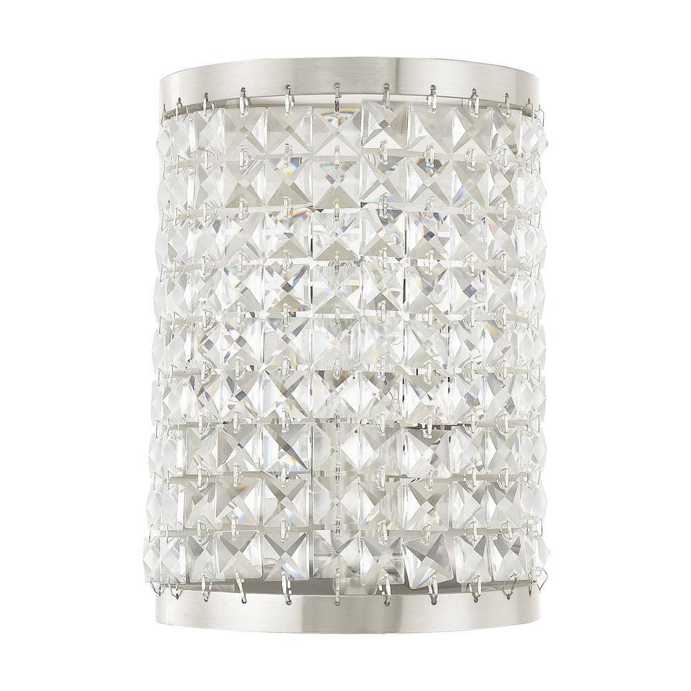 Livex Lighting Grammercy 1 - Light Wall Light in  Brushed Nickel