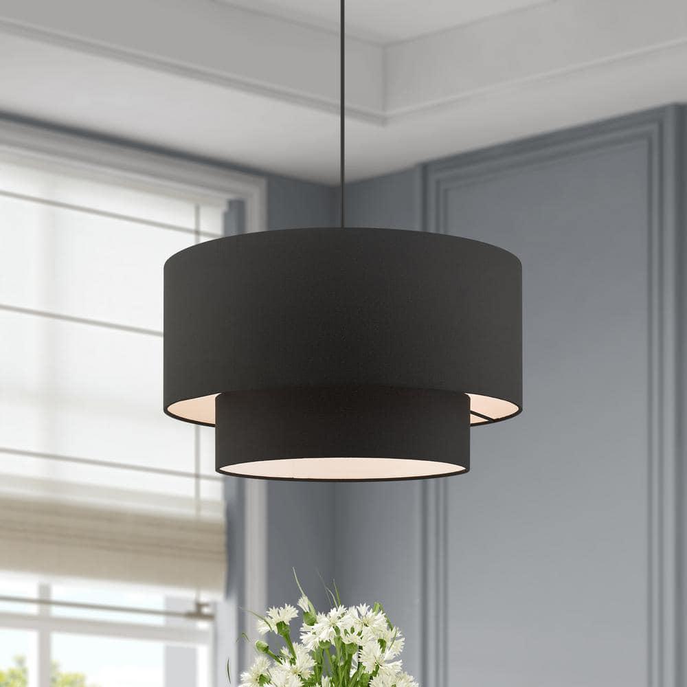 Croyle 3 - Light Dimmable Drum Chandelier