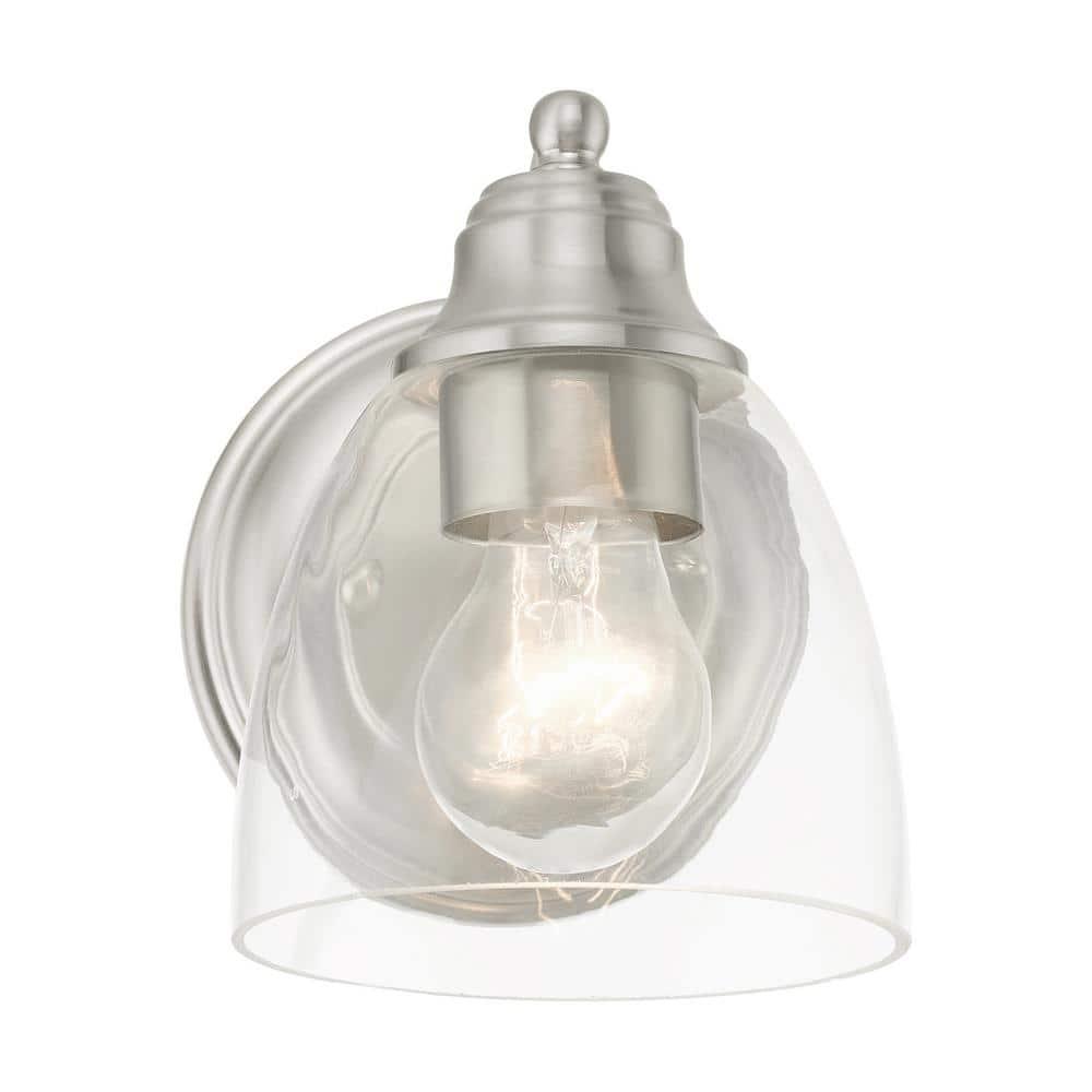 Livex Lighting Montgomery 1 - Light Vanity in  Brushed Nickel