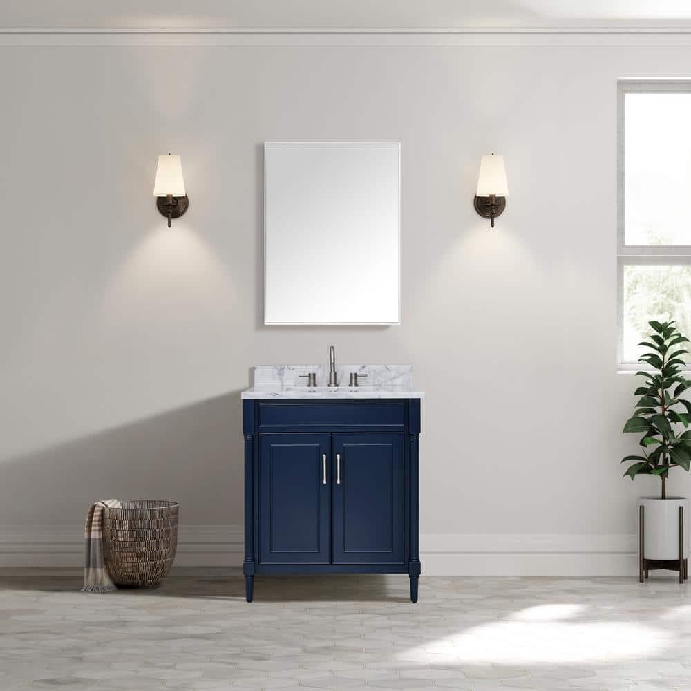 Joss & Main Addison 31'' Single Bathroom Vanity with Marble Top