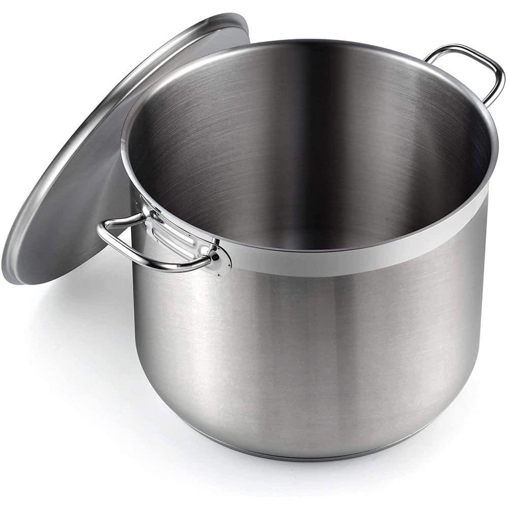 Cooks Standard Cooks Standard Professional Stainless Steel Stock Pot with Lid, Silver
