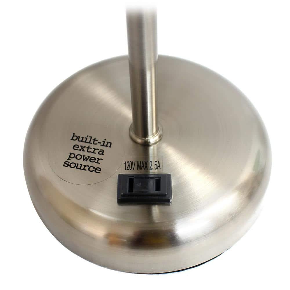 LimeLights Stick Lamp with Charging Outlet - Set of 2