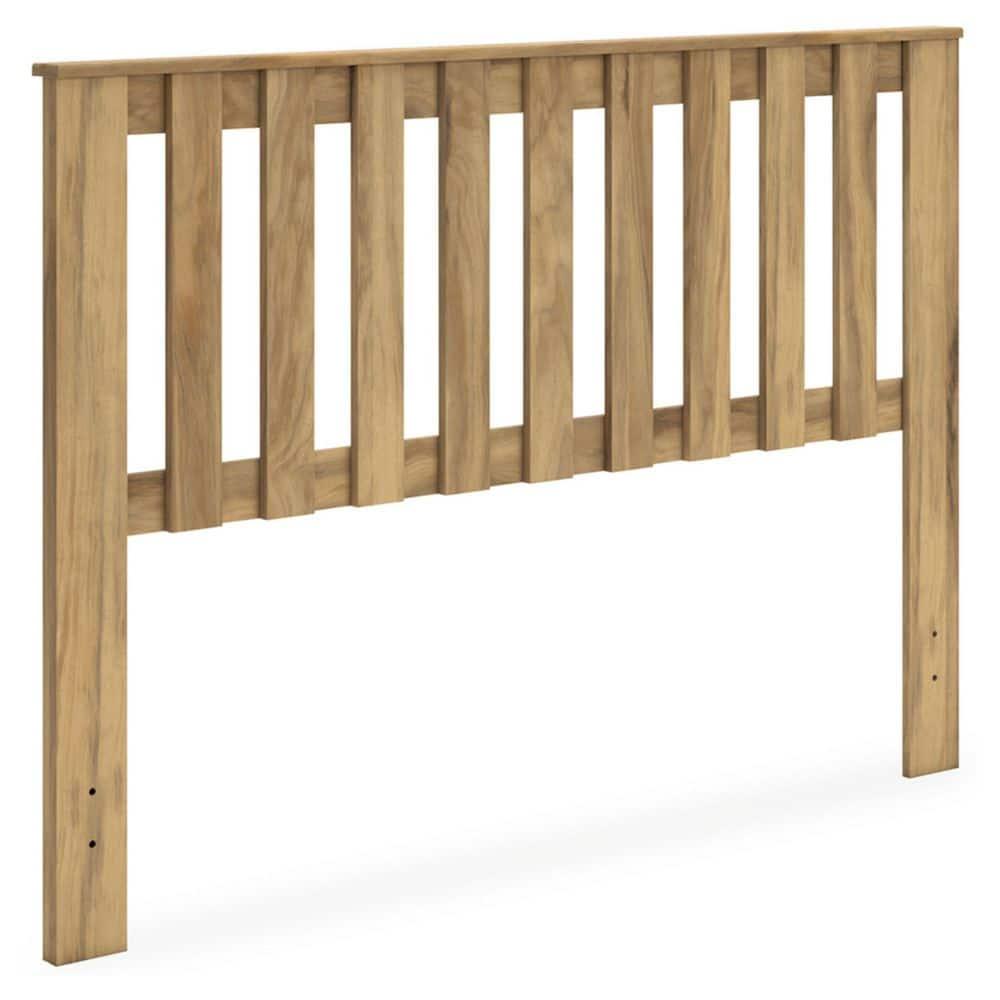 Signature Design by Ashley Bermacy Queen Panel Headboard, Light Brown