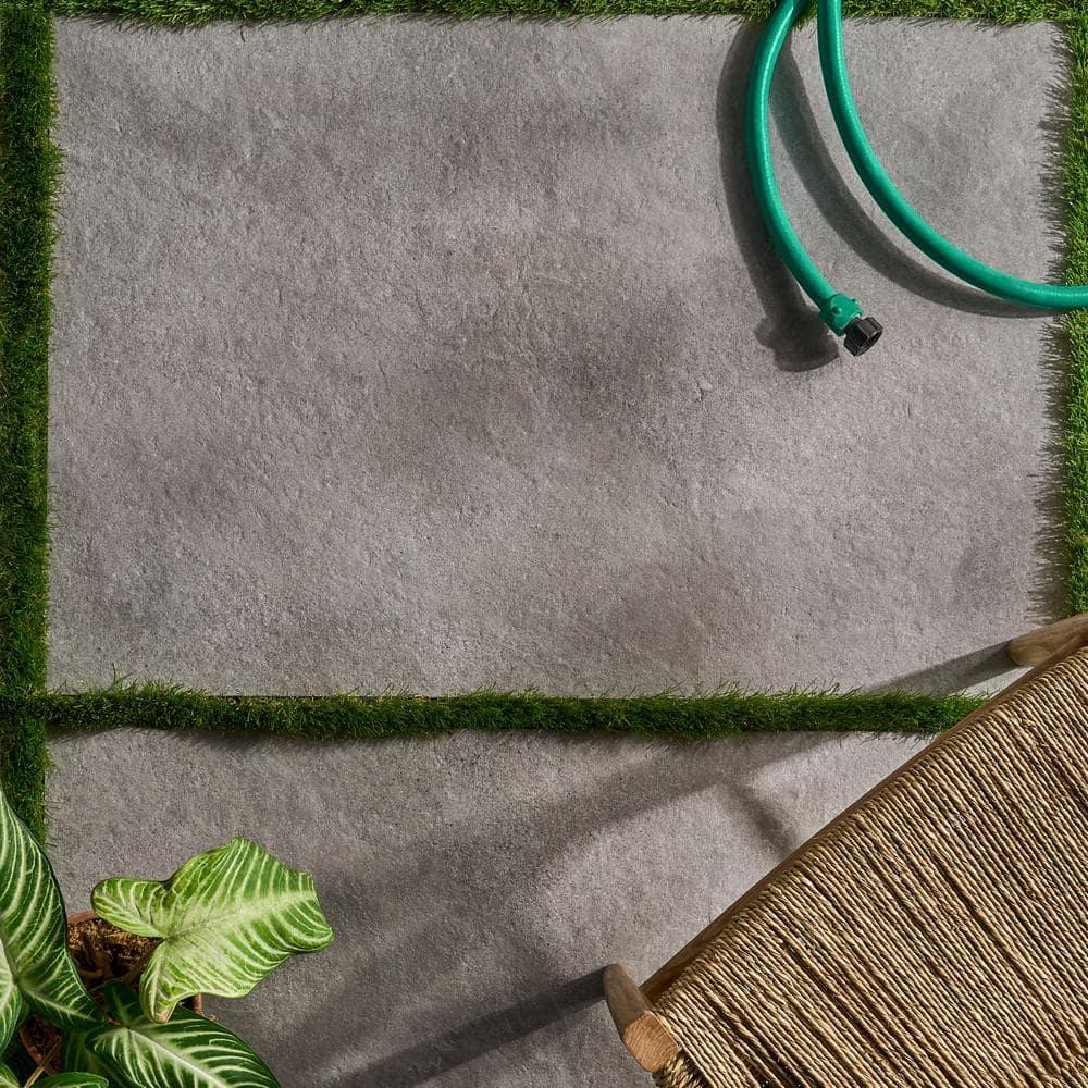 Bond Tile Monolith 23.62 In. X 35.43 In. 2CM Matte Porcelain Floor Paver Tile (11.62 Sq. Ft. / Case)