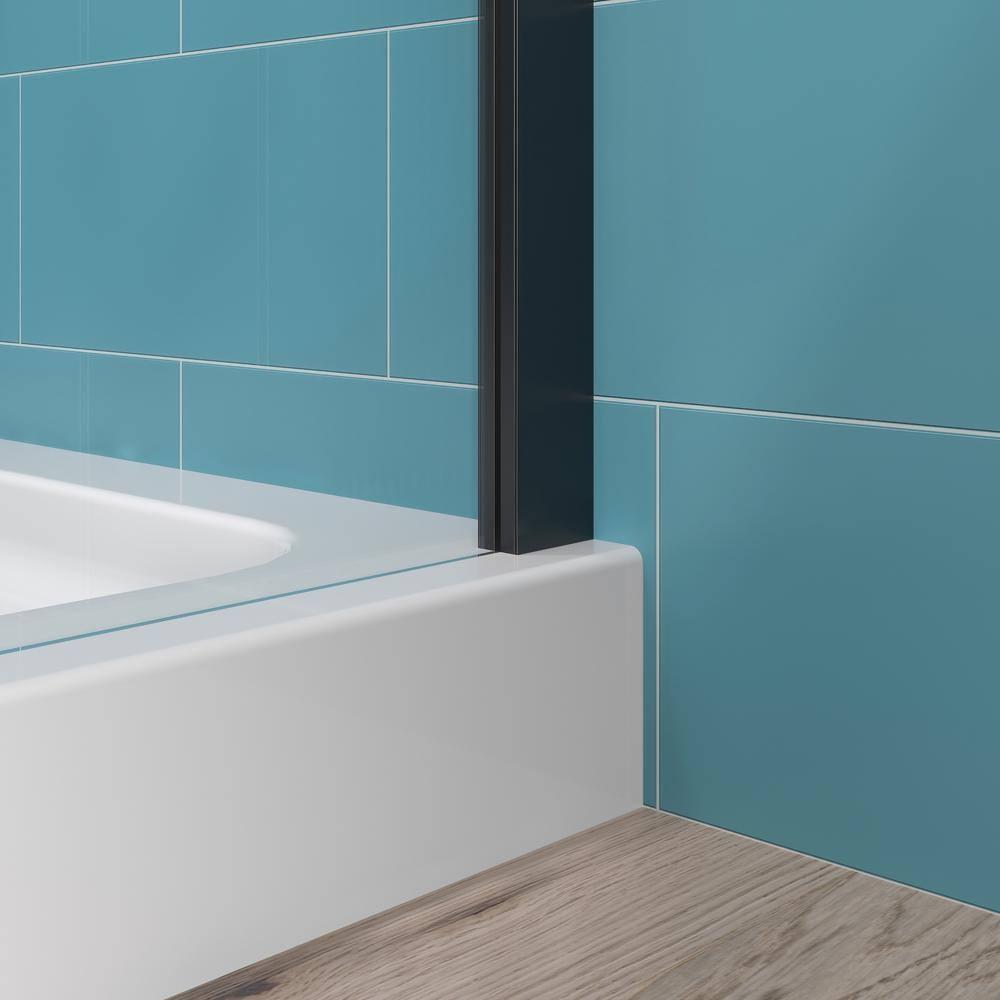 36 in. W x 72 in. H Neo Angle Pivot Semi Frameless Corner Shower Enclosure