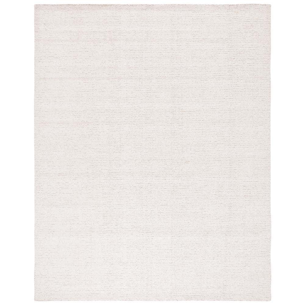 SAFAVIEH Abstract Delia Geometric Wool Area Rug, Ivory/Beige, 11' x 15'