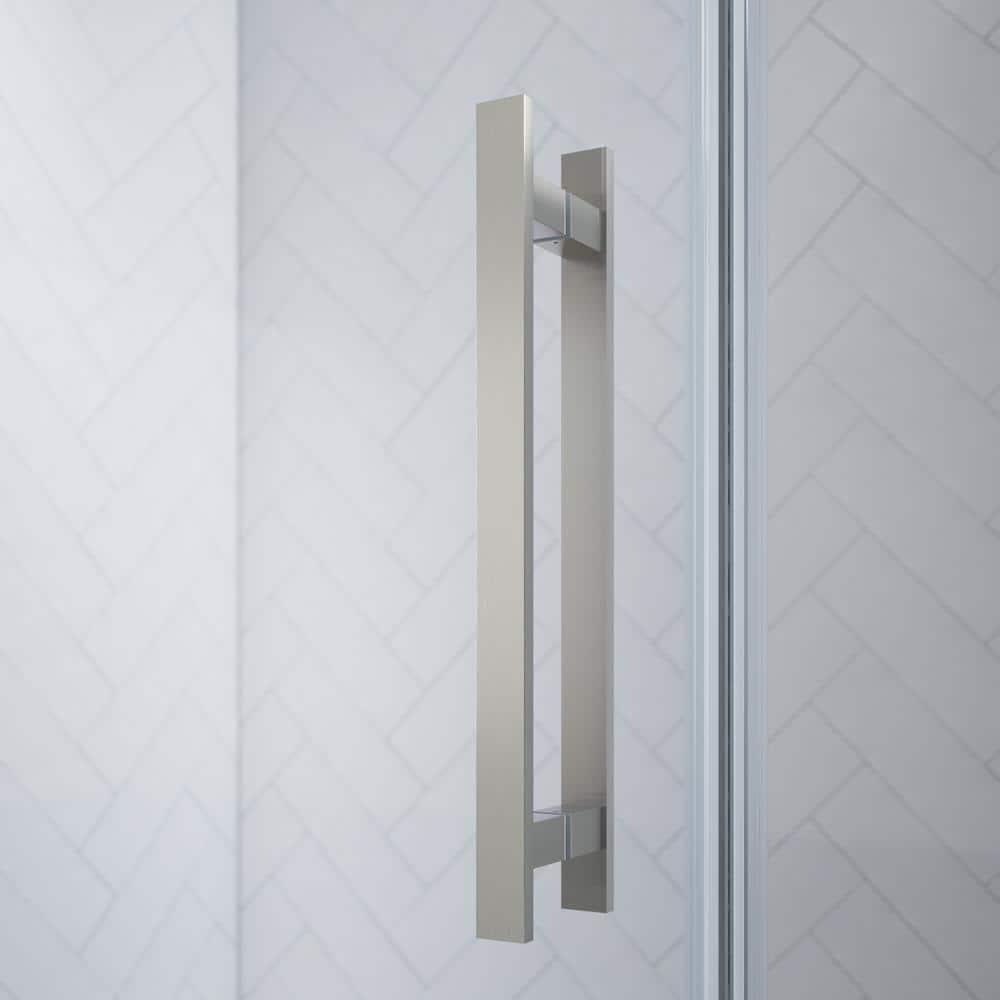 Endless Pasadena 59" W x 72" H Buttress Alcove Shower Kit, Door, Panel