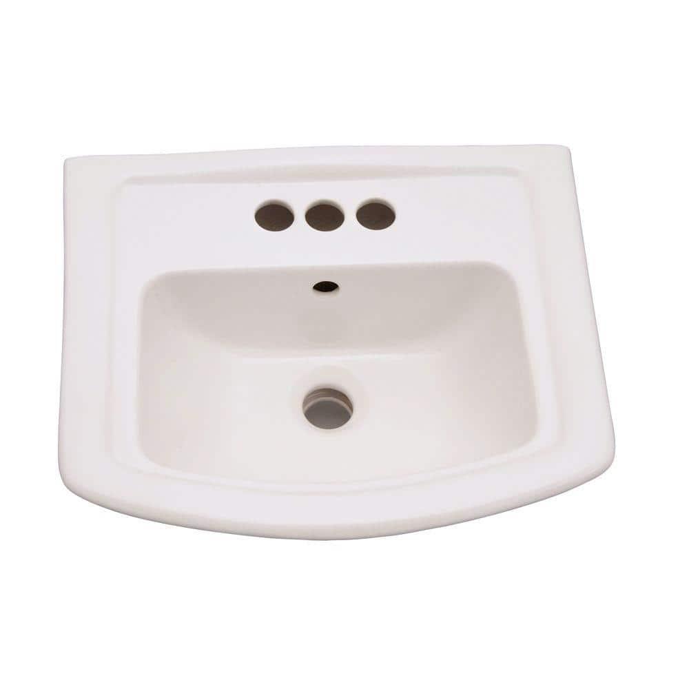 Barclay 3-384WH Washington Pedestal Lavatory
