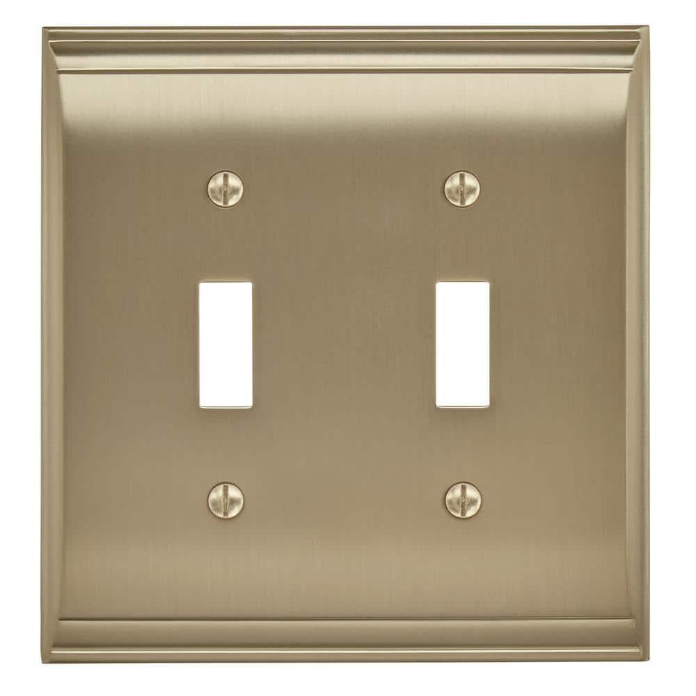 Candler 2-Gang Toggle Light Switch Wall Plate