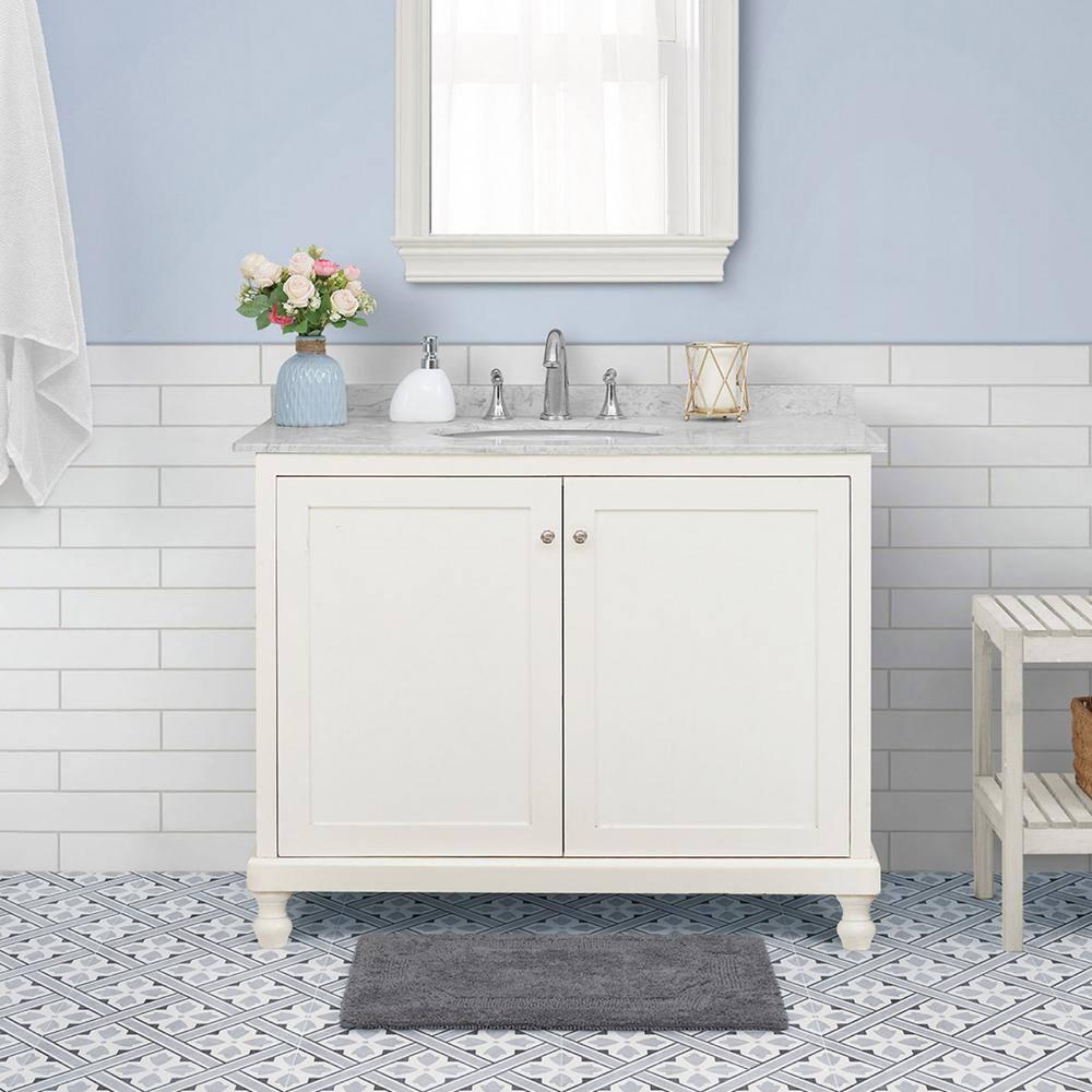 Laura Ashley Reversible Cotton Bath Rug & Reviews | Wayfair