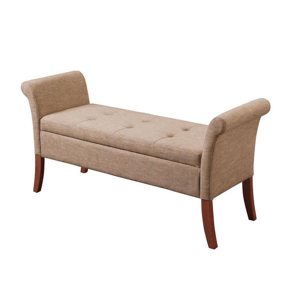 Designs4Comfort Garbo Storage Bench Ottoman