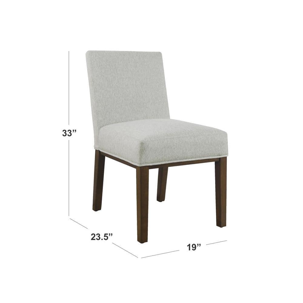 Kolbe Dining Chair Sustainable Gray Woven - HomePop