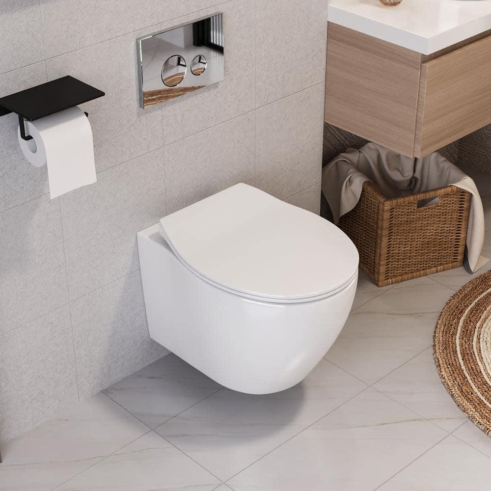Liberty 1.6 GPF Elongated Wall Hung Toilets (Seat Included)