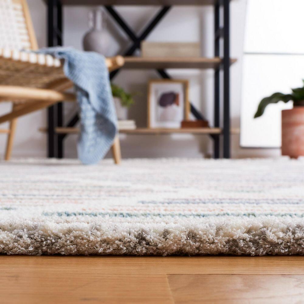 Marrakesh MRK614 Power Loomed Area Rug - Ivory/Multi - 6'7"x6'7" - Safavieh.