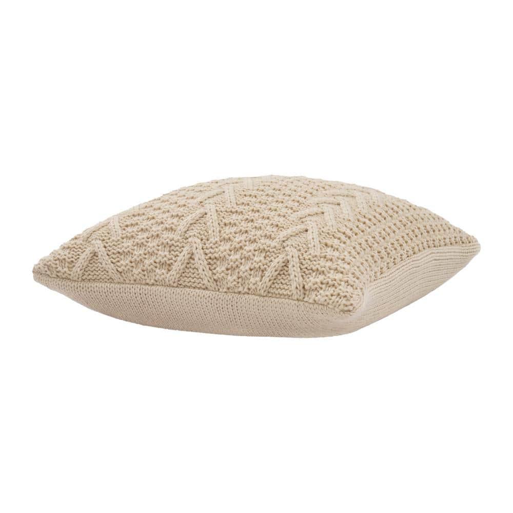 EverGrace Ratree Chunky Reversible Throw Pillow