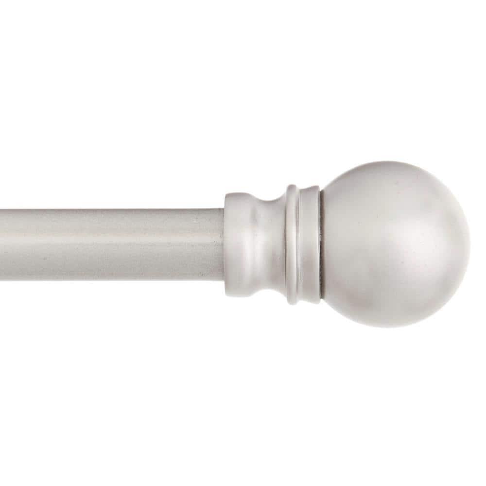Kenney  Kingstown Metal Adjustable 0.5" Single Curtain Rod & Reviews | Wayfair