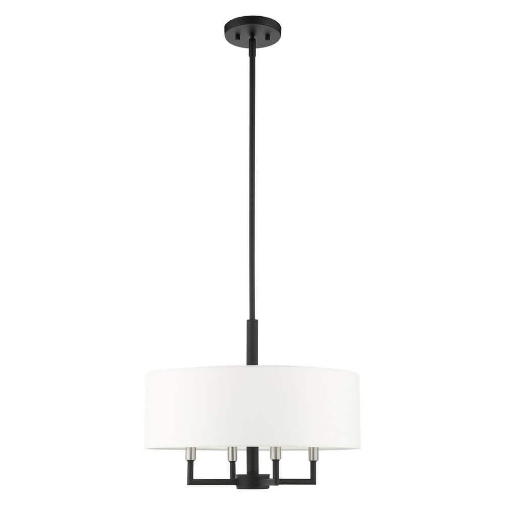 Livex Lighting Meridian 4 - Light Pendant in  Black