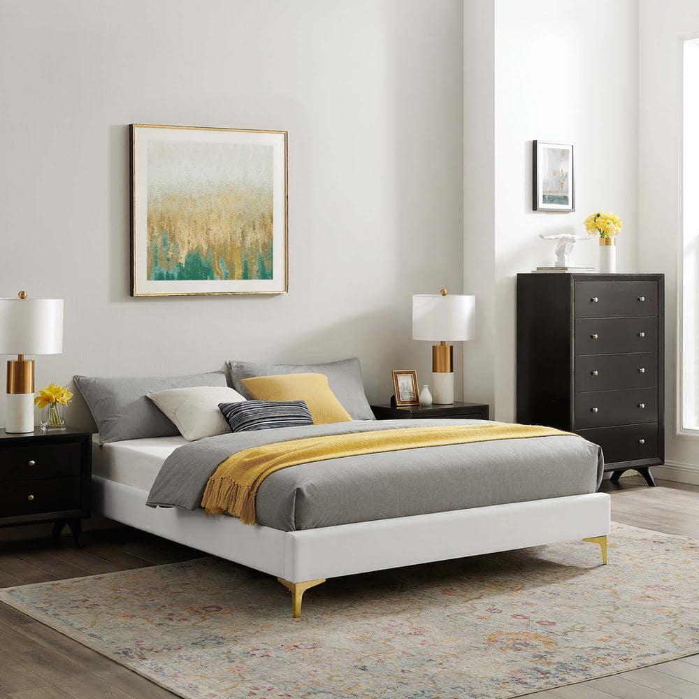 Modway Sutton King Performance Velvet Bed Frame