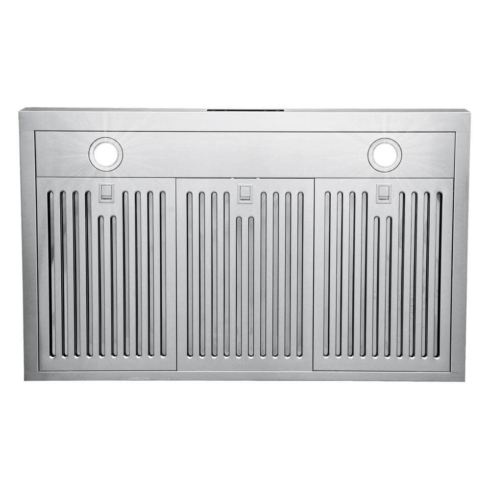 Cosmo 36 in. Haven Collection Ducted Under Cabinet Range Hood, Touch Controls, LED Lights, Permanent Filters, Stainless Steel
