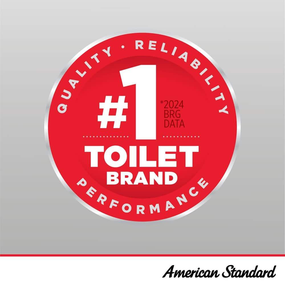 American Standard American Standard Aspirations 1.28 Gallons GPF Elongated Comfort Height Floor Mounted Two-Piece Toilet (Seat Included) 252AA898.020