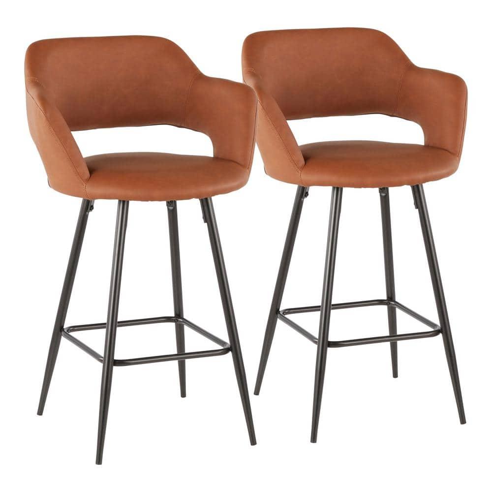 Everly Quinn Margarite Fixed-Height Counter Stool - Set Of 2