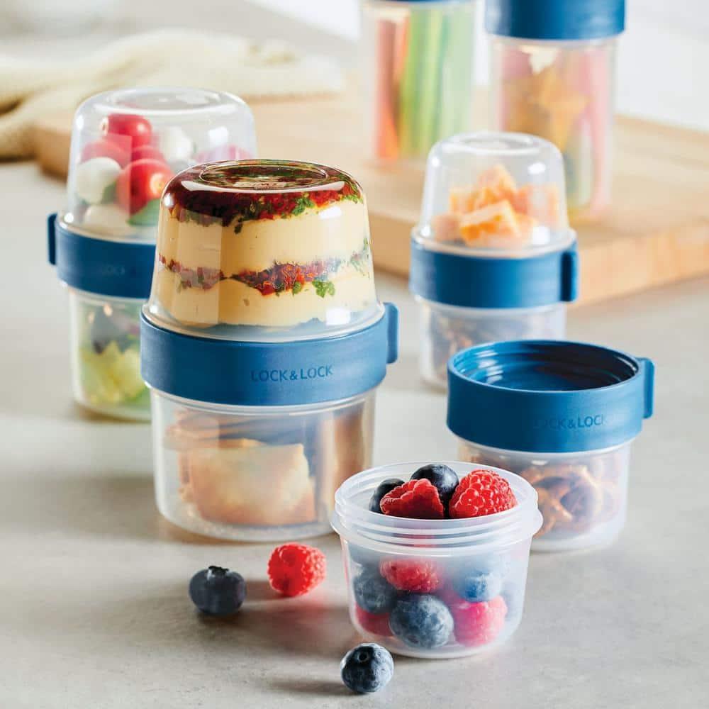 LocknLock Food Storage - Set of 6 Containers and 6 Lids