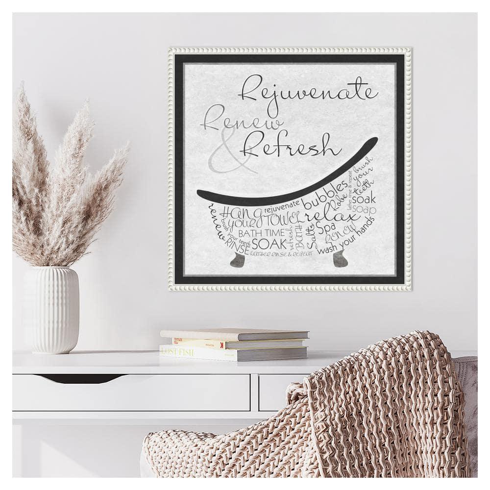22"x22" Bath Time I by SD Graphics Studio: Serene Soak & Bubbles Art - Amanti Art