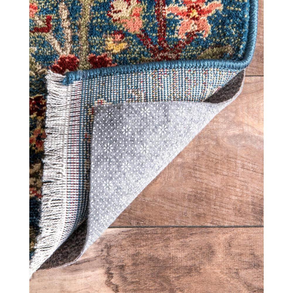 Nuloom Brody Eco-Friendly Non Skid Rug Pad, Oval 6' x 9', Gray