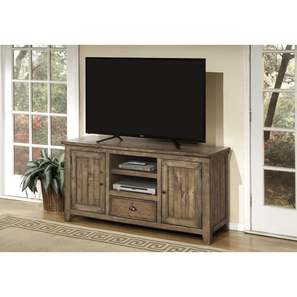 Martin Svensson Home Monterey Solid Wood TV Stand, Natural
