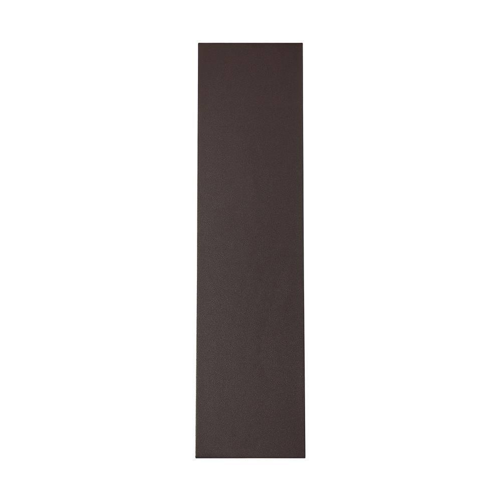 WAC Lighting Icon 20" 2-Light Aluminum Indoor and Outdoor Wall Light in Bronze