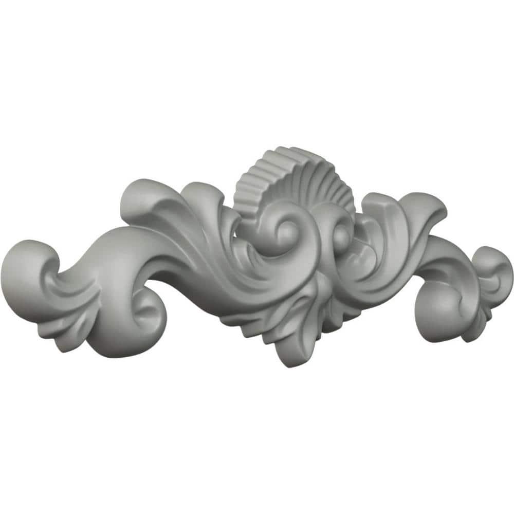 Ekena Millwork 14 3/8"W x 4 1/2"H x 1"P Shell Onlay