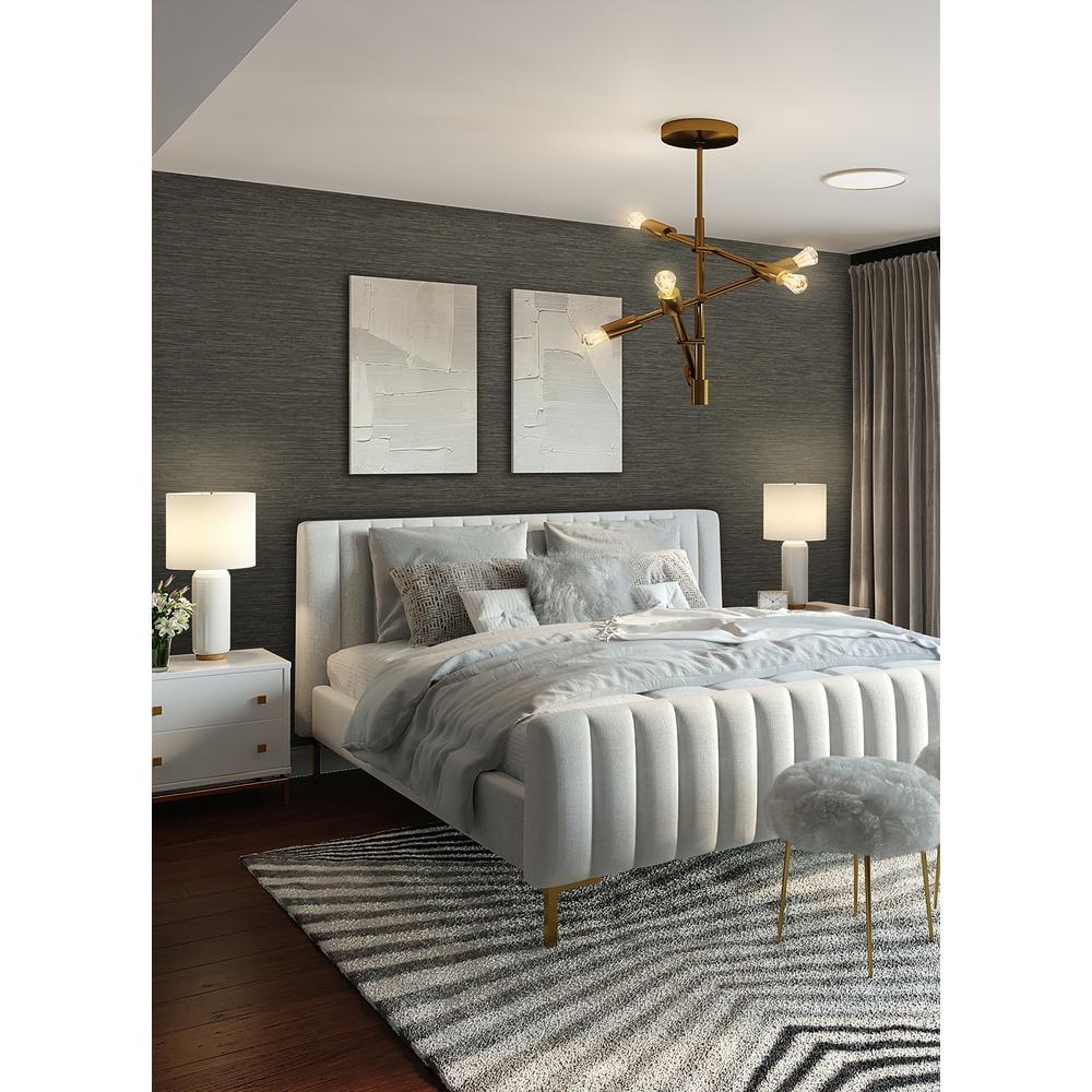 Dimensional Grasscloth Peel and Stick Wallpaper
