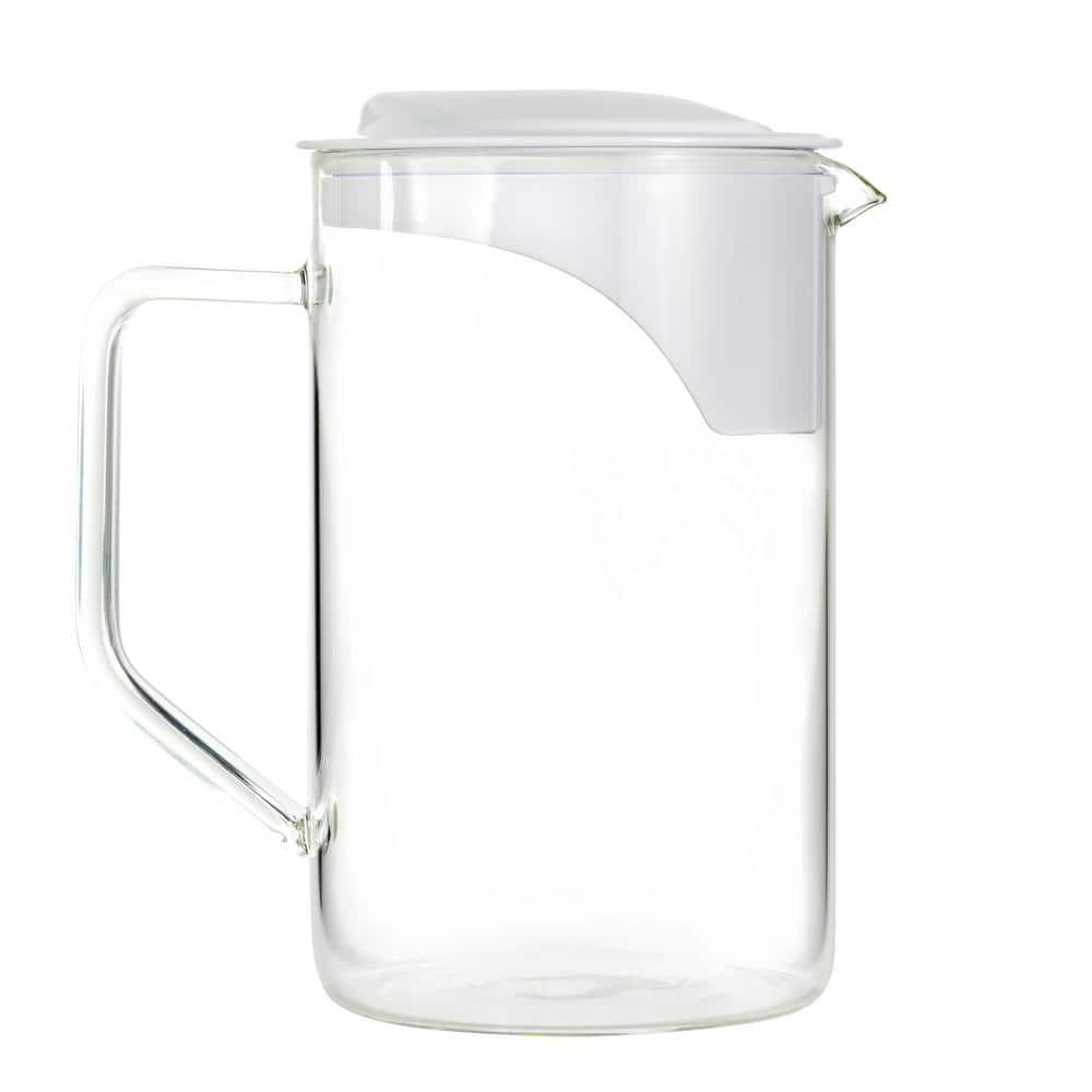 AquaTru Carafe Countertop Glass Water Purifier, 64 Fl Oz