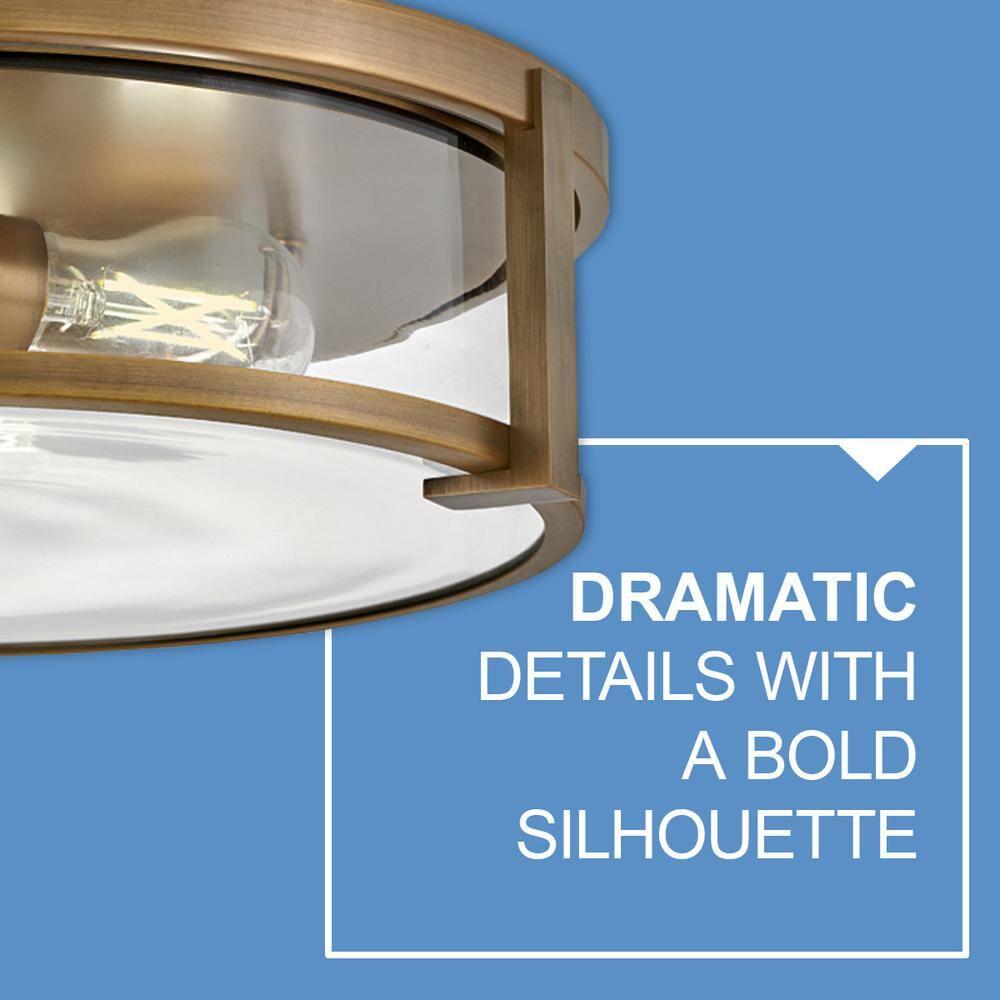 Lowell Three-Light Flush Mount Ceiling Light