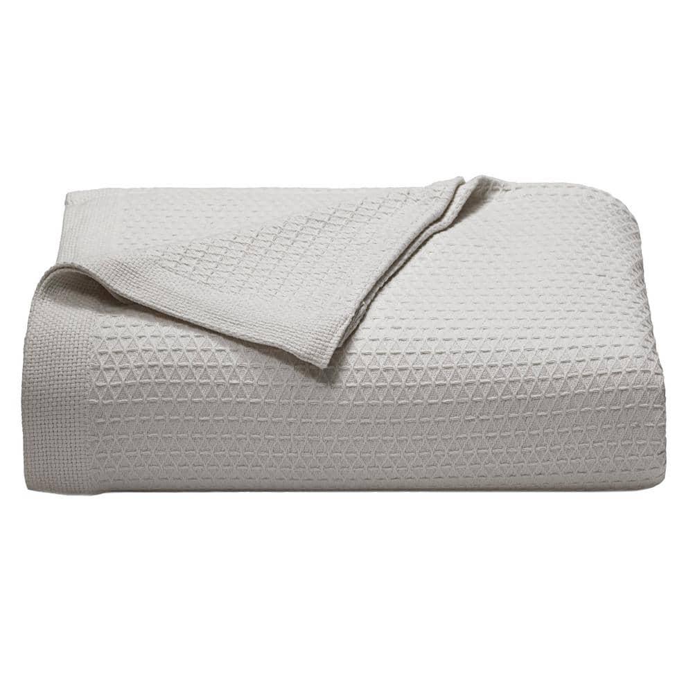 Nautica Nautica Baird Solid Cotton Reversible Blanket