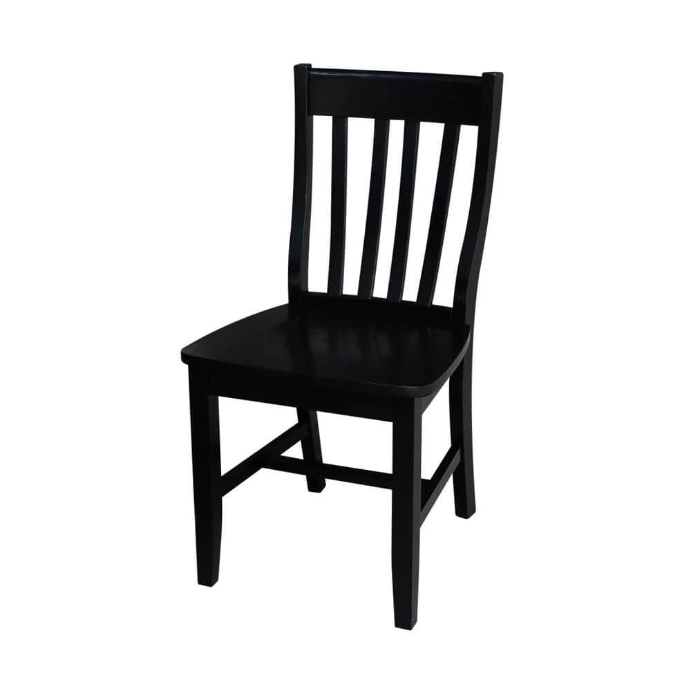 August Grove® Toby 18.5'' H Solid Wood Side Chair (Set of 2)